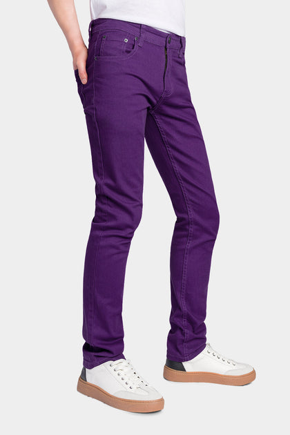 Mens purple jeans Clearance
