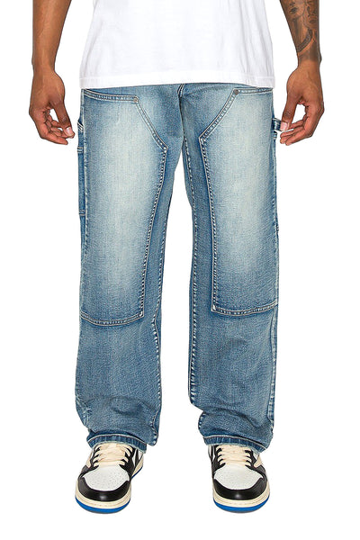 Essential Baggy Raw Denim Jeans