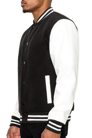 Men\'s Essential Jacket – Melton Varsity G-Style USA