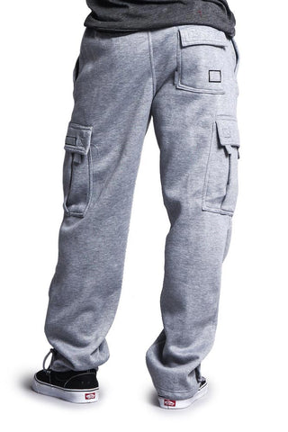 Men's Solid Fleece Cargo Pants – G-Style USA