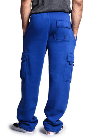 Men's Solid Fleece Cargo Pants – G-Style USA