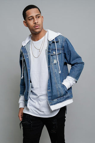 Indigo/White
