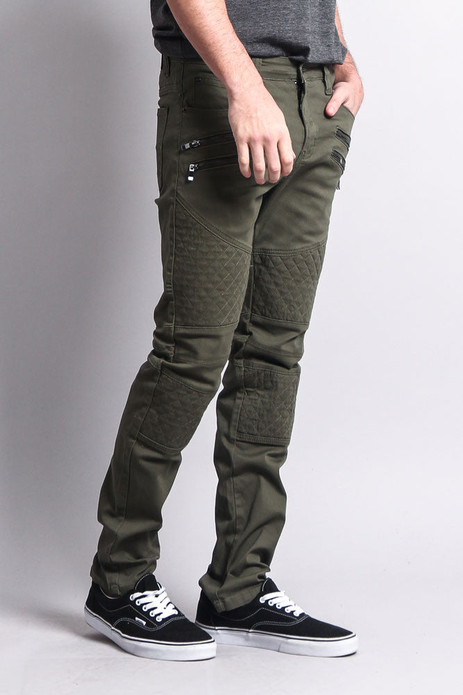 Quilted Biker Jeans – G-Style USA