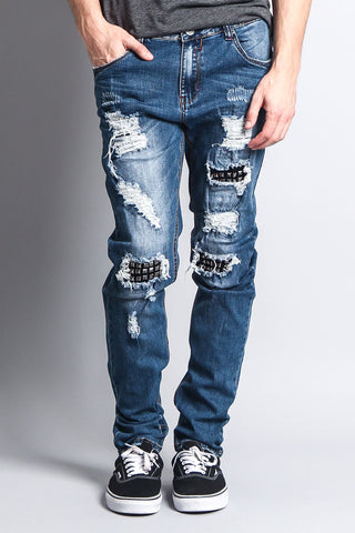 Stud Denim Jeans – G-Style USA