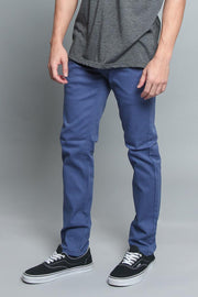 Men's Essential Skinny Fit Colored Jeans (Light Blue)