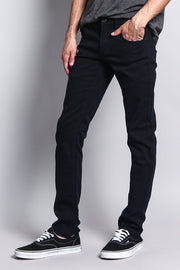 Men's Essential Skinny Fit Colored Jeans (Navy)