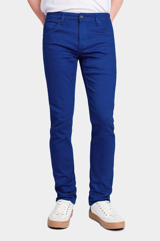 Men's Essential Skinny Fit Colored Jeans (Royal Blue) – G-Style USA
