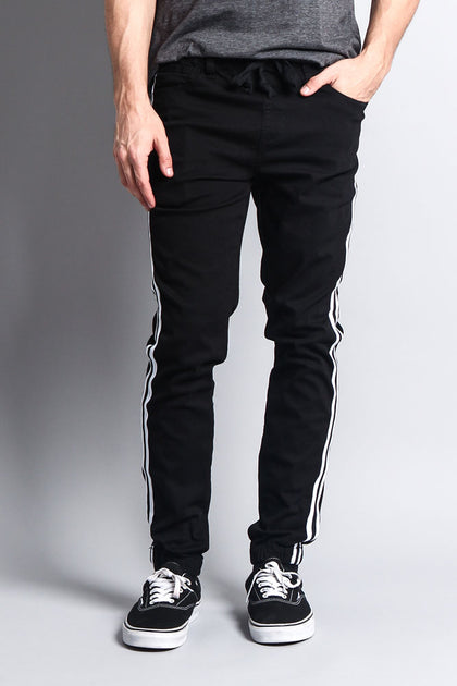 Men's Side Striped Band Joggers – G-Style USA