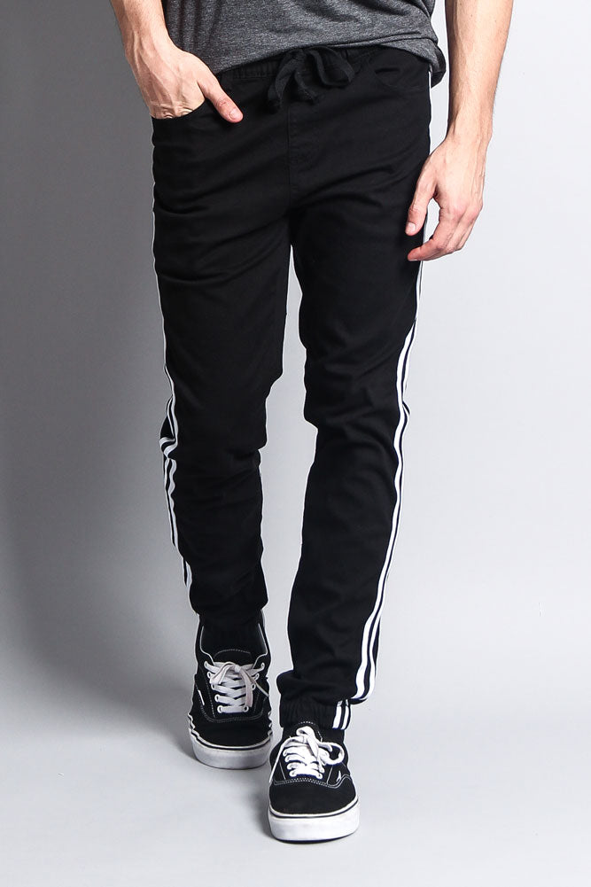 Men's Side Striped Band Joggers – G-Style USA