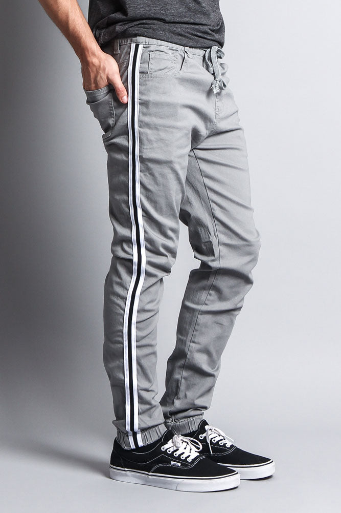 Men's Side Striped Band Joggers – G-Style USA