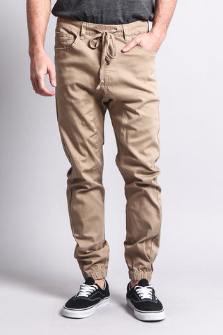 kontroversiel Siden overfladisk Men's Jogger Twill Pants (Khaki) – G-Style USA