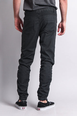 Scrunch Stacked Biker Twill Jogger Pants – G-Style USA