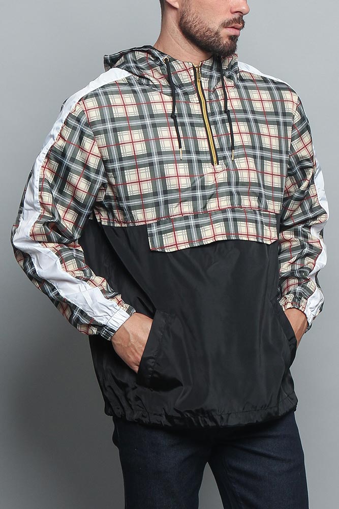 Veste Awake NY à Carreaux Verts - Taille L Homme, Neuve Sans étiquette, Style Pullover