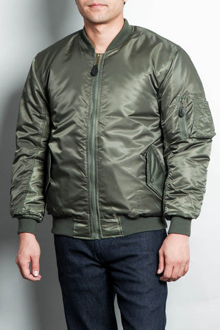 Men's Reversible Padded Bomber Flight Jacket MXMBJ - GStyleUSA.com – G ...