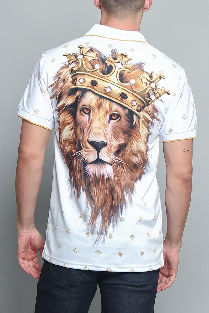 Lion Head Polo Shirt main image 1
