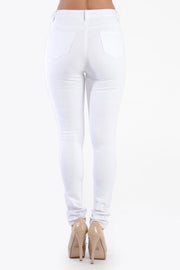 American Bazi High Waisted Ripped Skinny Pants - Colored Pencil Trousers RJH370-N7
