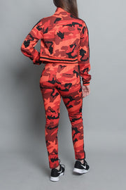 Autumn Red Camo/Black