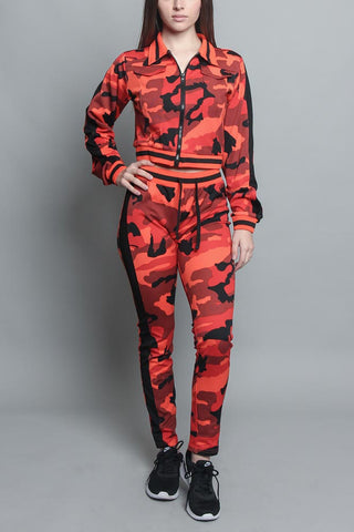 Autumn Red Camo/Black