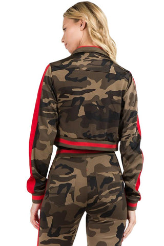 Olive Camo/Red