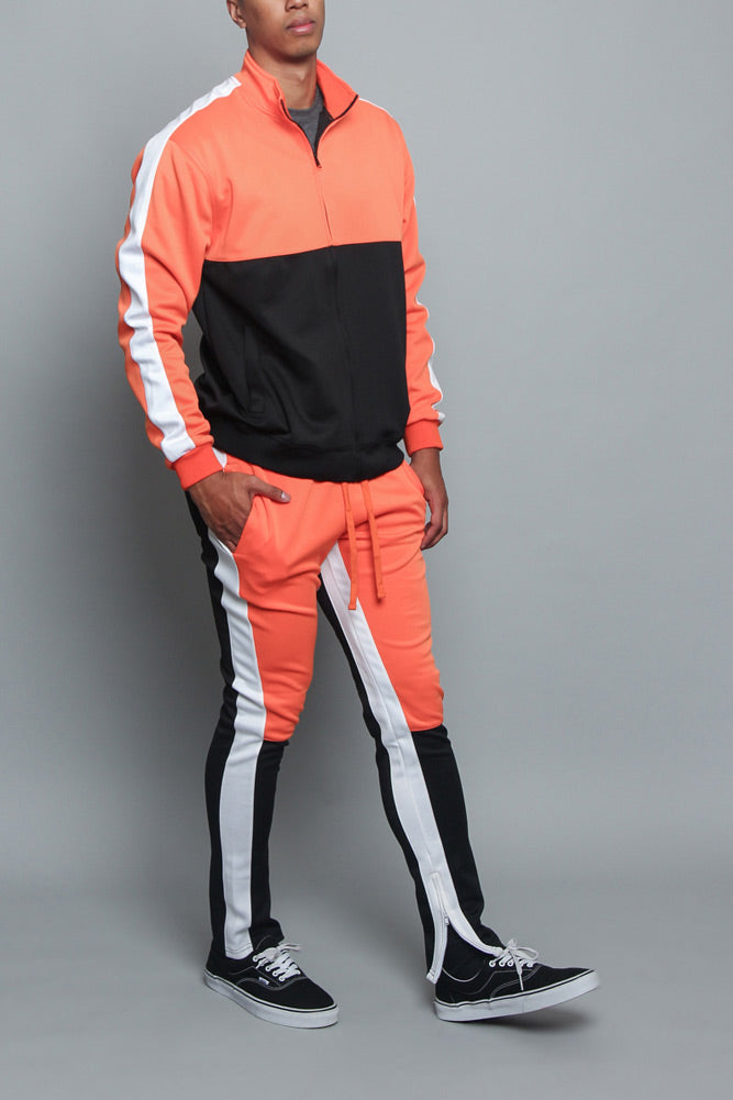 Track Suits Set Tri-Colored Track Suit Set – G-Style USA