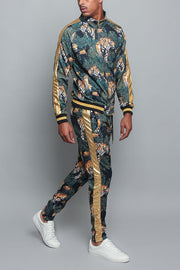 Royal Floral Tiger Track Suit – G-Style USA