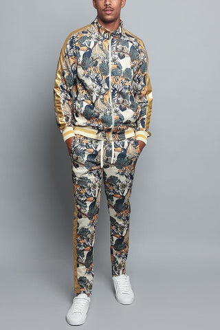 Royal Floral Tiger Track Suit – G-Style USA