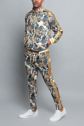 Royal Floral Tiger Track Suit – G-Style USA