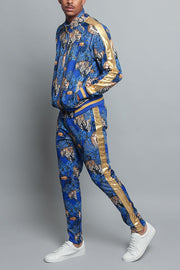 Royal Floral Tiger Track Suit – G-Style USA