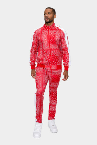 Accented Bandana Track Suit – G-Style USA