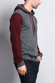 Charcoal/Burgundy