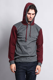 Charcoal/Burgundy