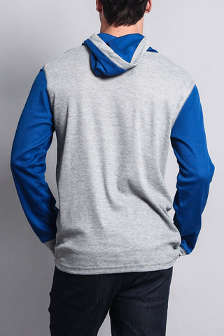 Grey/Royal Blue