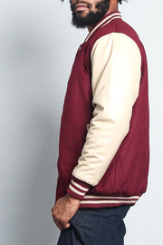 Burgundy/Khaki