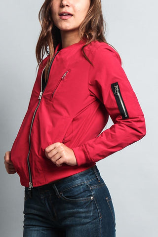 Women's Lightweight Bomber Jacket – G-Style USA